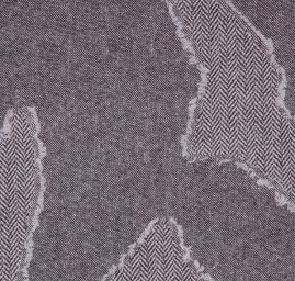 Efektní látka na kostým tweed/rybí kost hnědá