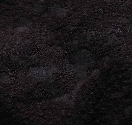 Efektní žakárová látka květinový motiv černá/šedá