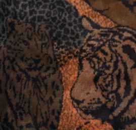 Imitace kožešiny motiv tygr, gepard
