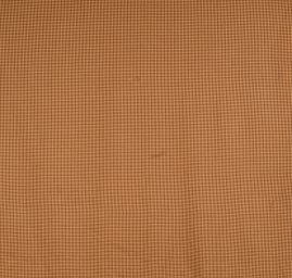 Látka na kostým vzor malé kostky světlá/tmavá hnědá