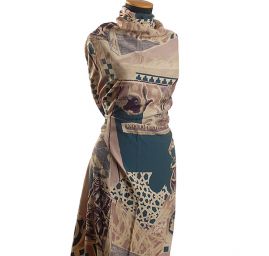 Viskozová látka na šaty