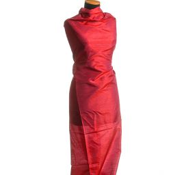 Umělé hedvábí imitace šantug šanžán fuchsie