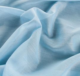 Bavlněný etamín směs pastel sv. modrá 300cm