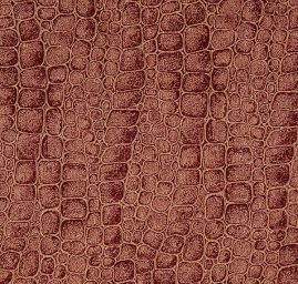 Kostýmová látka platsický vzor červenobéžová