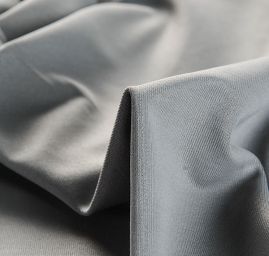 Úplet imitace plavkoviny jemný šedý