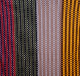 Vlněný efektní úplet sedm barev