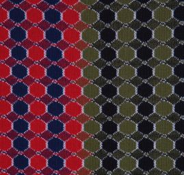 Vlněný efektní úplet sedm barev