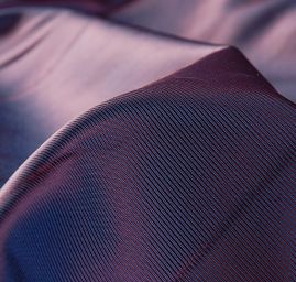 Taft keprový proužek šanžán fialovomodrý