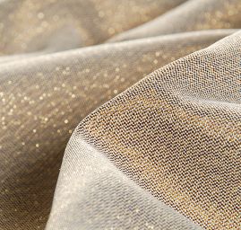 Lamé hnědozlaté Art Fabrics