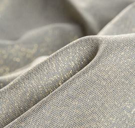 Lamé šedozlaté Art Fabrics