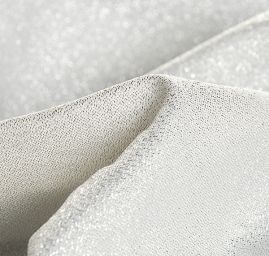 Lamé stříbrné Art Fabrics