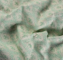 Replika historické látky Art Fabrics Medailon zelenozlatá