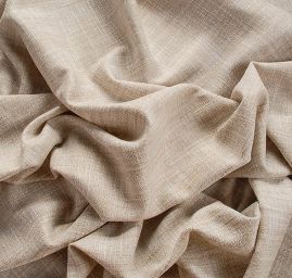 Len viskoza směs Art Fabrics režný-smetanový