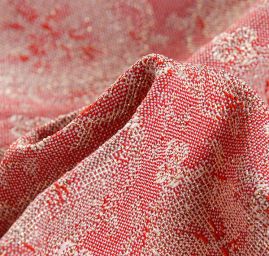 Replika histirické látky Art Fabrics Medailon červenozlatá