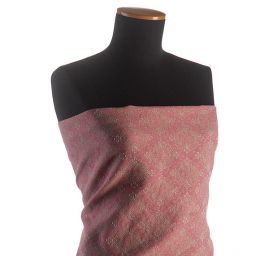 Replika historické látky Art Fabrics Medailon růžovozlatá 