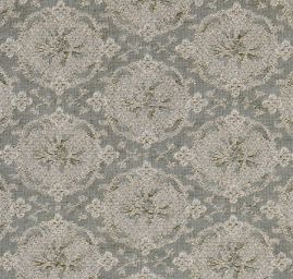 Replika historické látky Art Fabrics Medailon khaki/zlatá