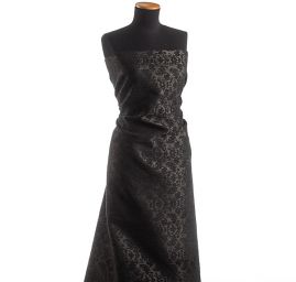 Replika historické látky Art Fabrics Rozálie zlatohnědá