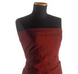 Kostýmová látka Art Fabrics tenká tmavá červené