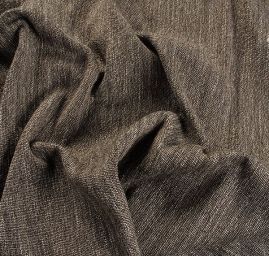 Kostýmová látka Art Fabrics tmavě hnědá/béžová 