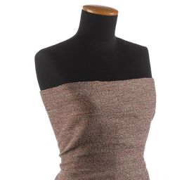 Kostýmová látka Art Fabrics melír starorůžová silná