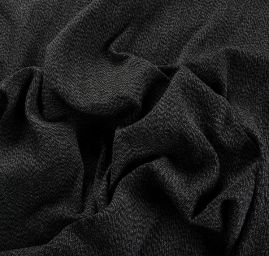 Kostýmová látka Art Fabrics tvíd moaré antracit