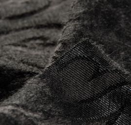 Replika historické tkaniny Arras šedostříbrná/khaki