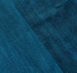 Viskoza len látka Art Fabrics modrá