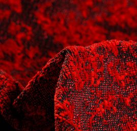 Replika historické látky Art Fabrics Rozálie červená