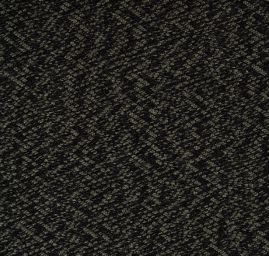 Tvíd oboustranný moaré Art Fabrics khaki/černý