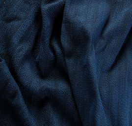 Kostýmová látka bavlna směs Art Fabrics modrá