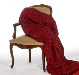 Replika historické látky Art Fabrics Rozálie červená