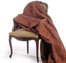 Replika historické látky Art Fabrics Rozálie zlatá