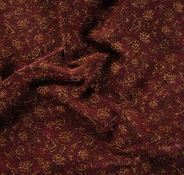 Replika historické látky Art Fabrics Rozálie zlatá