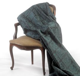 Replika historické látky Art Fabrics Figaro tyrkys
