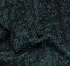 Replika historické látky Art Fabrics Figaro tyrkys