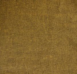 Len Art Fabrics bavlna směs okrová