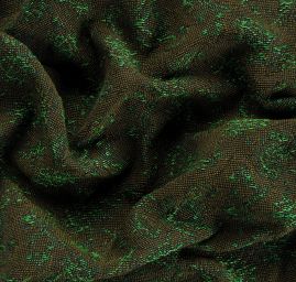 Kostýmová látka Art Fabrics Rozálie zelená