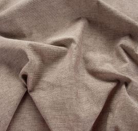 Len Art Fabrics bavlna směs vínová režná