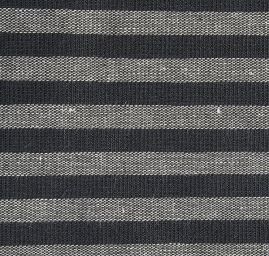 Len Art Fabrics pruhy černá bílá úzké