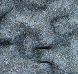 Replika historické látky Art Fabrics Medailon modrostříbrná