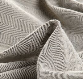 Kostýmová látka Art Fabrics vzor rybí kost