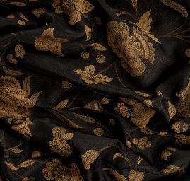 Žakárová tkanina Art Fabrics Primavera žlutá