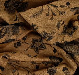 Žakárová tkanina Art Fabrics Primavera žlutá