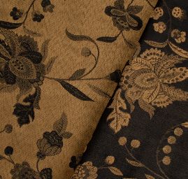 Žakárová tkanina Art Fabrics Primavera žlutá