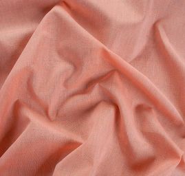 Len Art Fabrics šanžán světle oranžovofialková