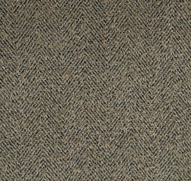 Kostýmová látka Art Fabrics rybí kost zelenošedá