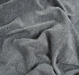 Kostýmová látka Art Fabrics rybí kost šedá