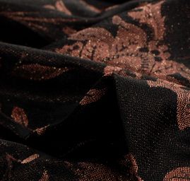 Žakárová tkanina Art Fabrics Primavera starorůžová