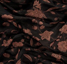 Žakárová tkanina Art Fabrics Primavera starorůžová