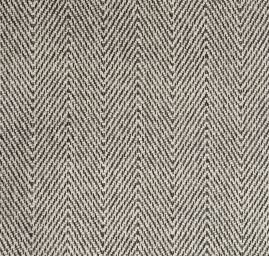 Kostýmová látka Art Fabrics vzor rybí kost smetanová